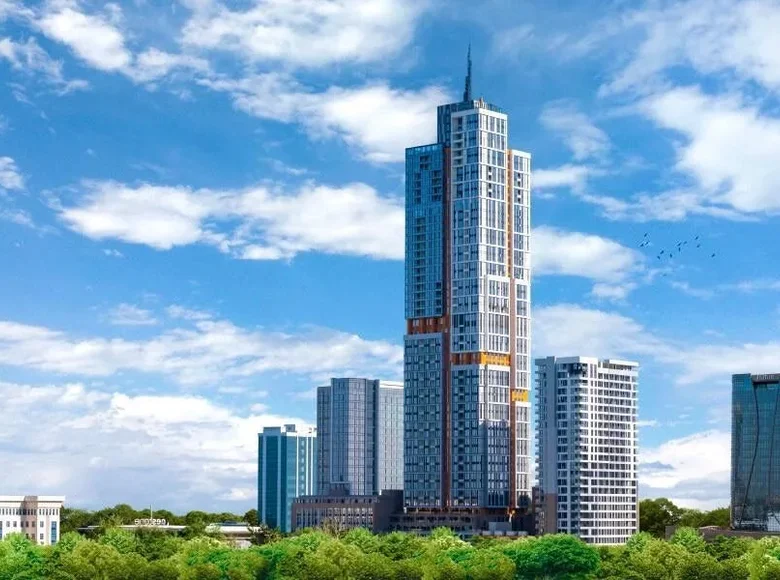 Квартира 2 комнаты 58 м² Ташкент, Узбекистан