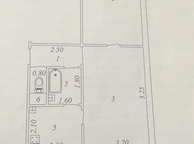 Квартира 2 комнаты 47 м² Ташкент, Узбекистан