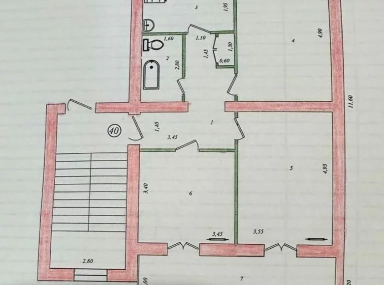 Квартира 3 комнаты 82 м² Ташкент, Узбекистан