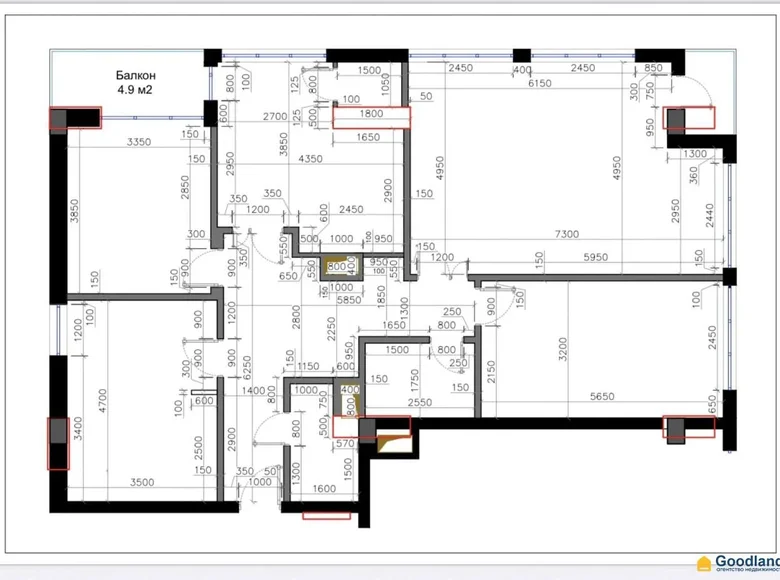 Квартира 4 комнаты 134 м² Ташкент, Узбекистан