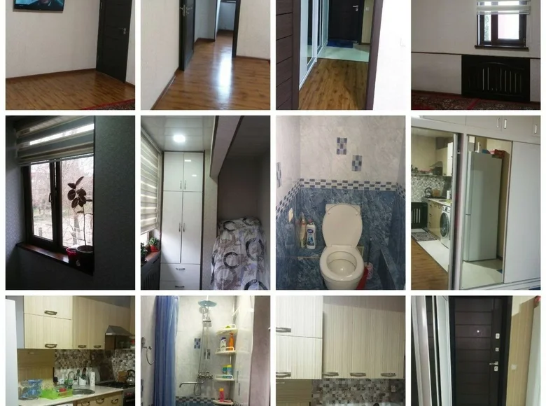 Kvartira 1 xona 43 m² Toshkentda