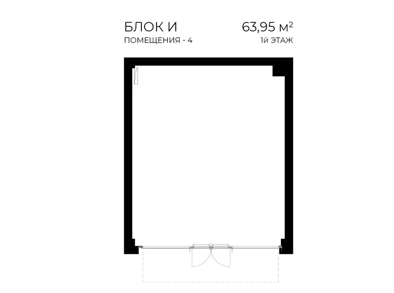 Kvartira 64 m² Beshkurganda