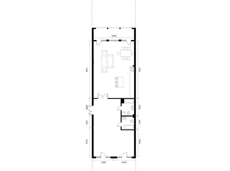 Квартира 2 комнаты 138 м² Ташкент, Узбекистан