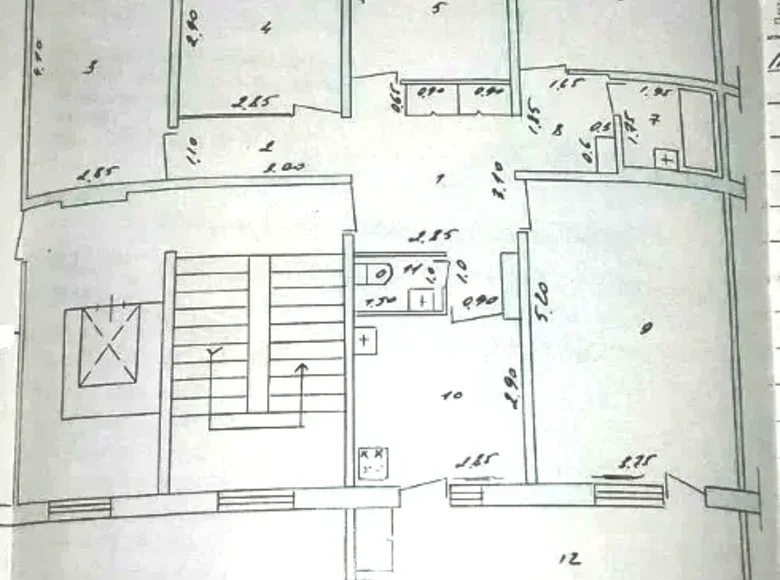 Kvartira 5 xonalar 110 m² Toshkentda