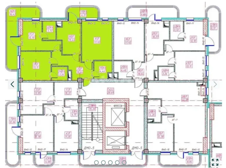 Квартира 83 м² Ташкент, Узбекистан