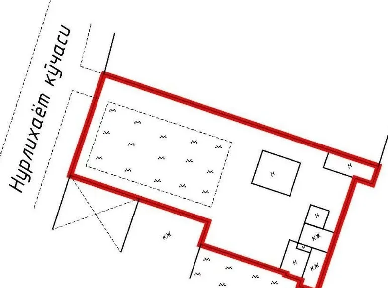 Uy 4 xonalar 1 400 m² Khanabadda