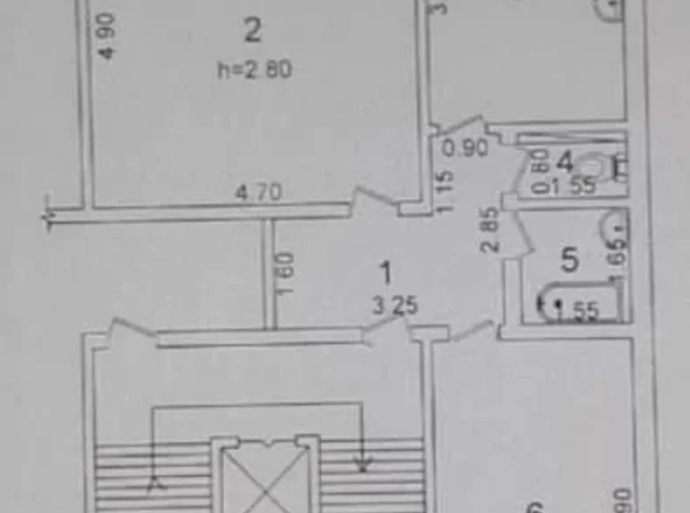 Квартира 2 комнаты 65 м² Ташкент, Узбекистан