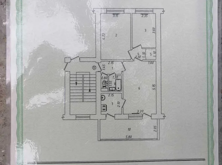 Квартира 3 комнаты 67 м² Ташкент, Узбекистан