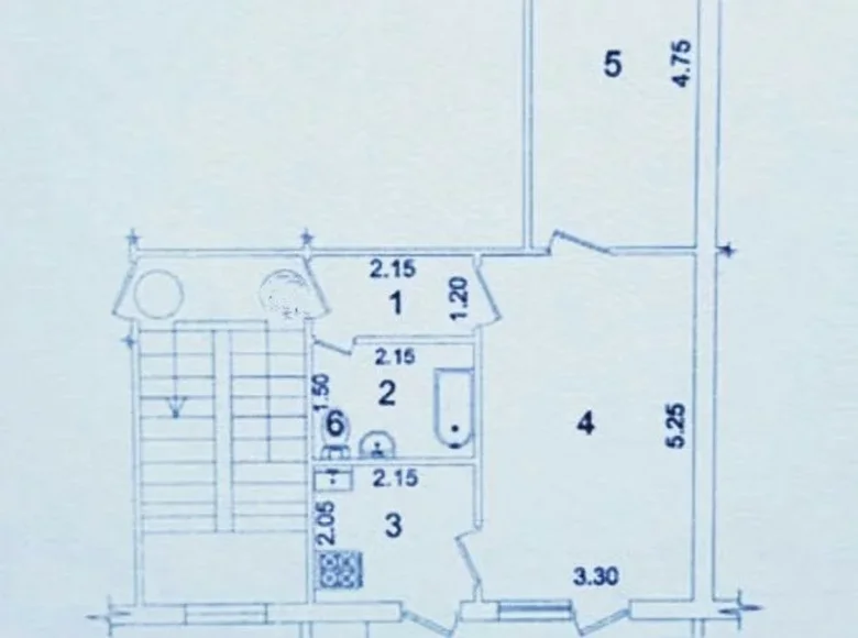 Квартира 2 комнаты 50 м² Ташкент, Узбекистан