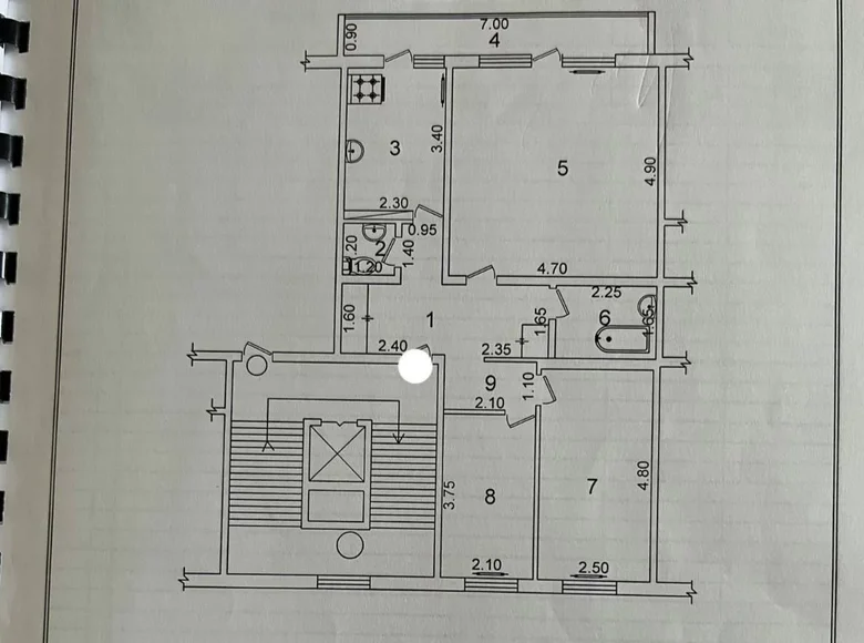 Квартира 2 комнаты 72 м² Ташкент, Узбекистан