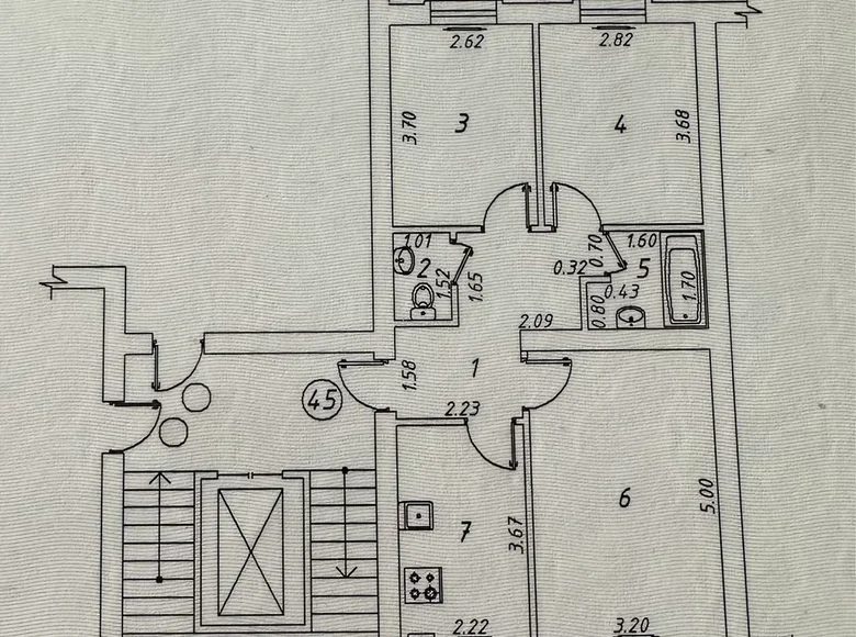 Дом 3 комнаты 56 м² Ханабад, Узбекистан