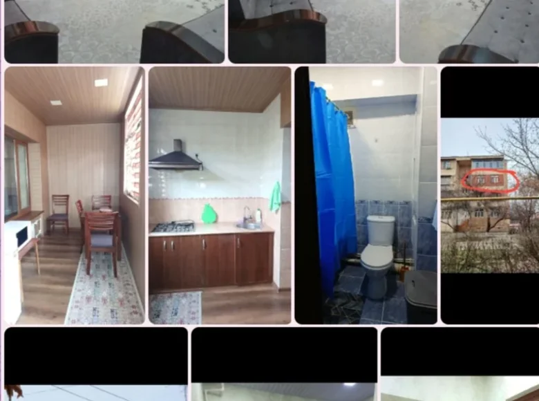 Kvartira 2 xonalar 42 m² Toshkentda, Oʻzbekiston