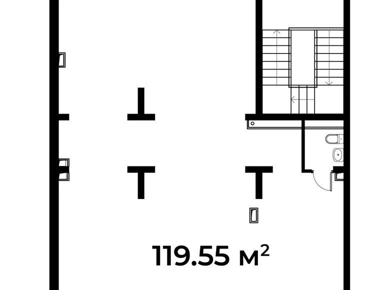 Kvartira 120 m² Toshkentda