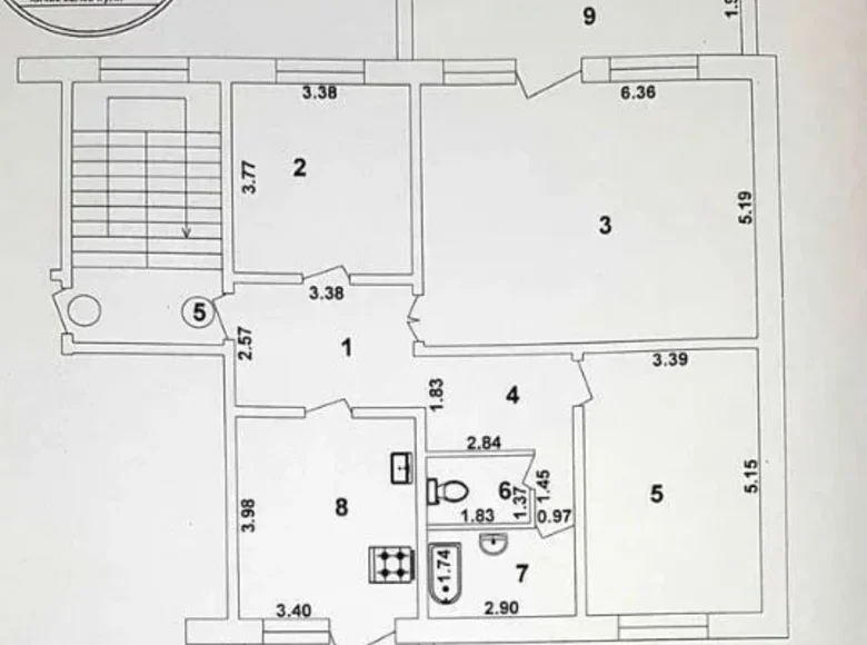 Квартира 4 комнаты 115 м² Ташкент, Узбекистан