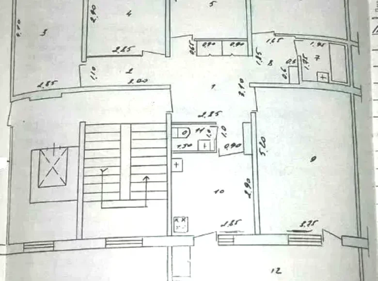 Квартира 5 комнат 110 м² Ташкент, Узбекистан