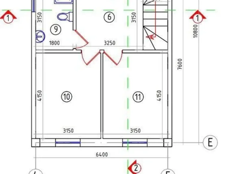 Uy 6 xonalar 130 m² Toshkentda