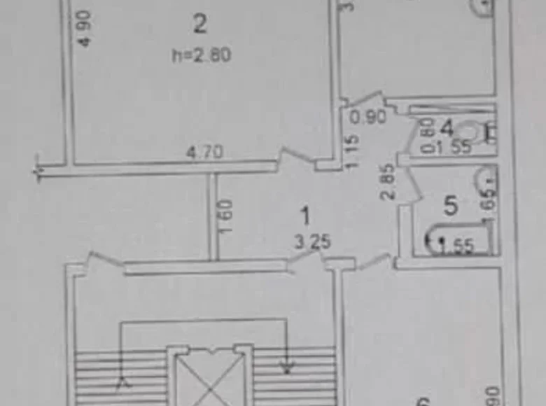 Квартира 2 комнаты 65 м² Ташкент, Узбекистан