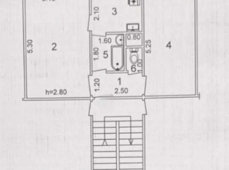 Квартира 2 комнаты 50 м² Шайхантаурский район, Узбекистан