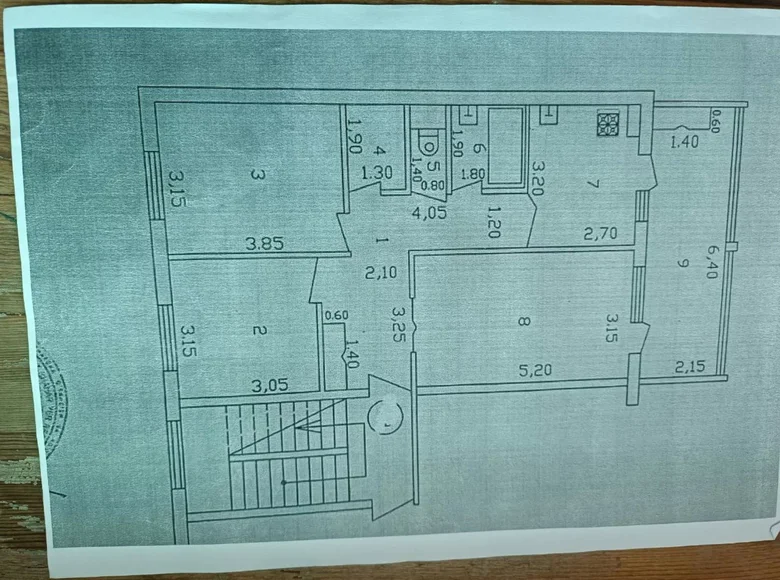 Kvartira 3 xonalar 78 m² Toshkentda