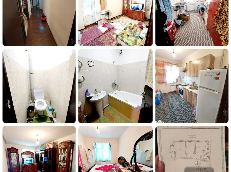 Kvartira 3 xonalar 60 m² Khanabadda