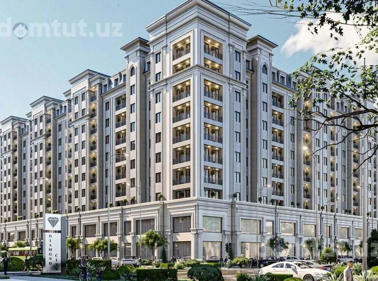 Квартира 1 комната 51 м² Ташкент, Узбекистан