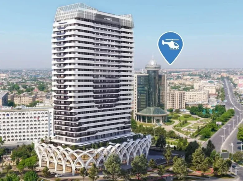 Квартира 2 комнаты 45 м² Ташкент, Узбекистан