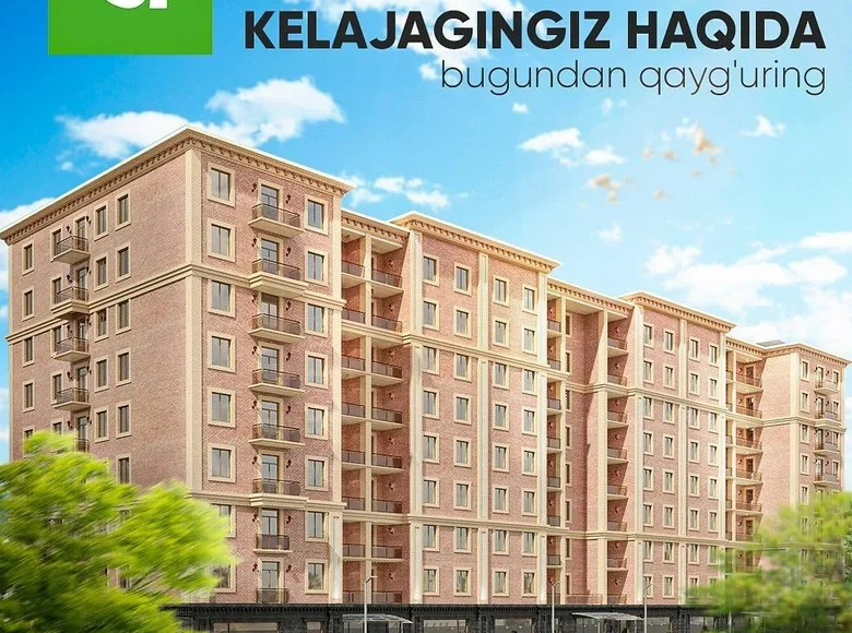 Kvartira 3 xonalar 105 m² Toshkentda