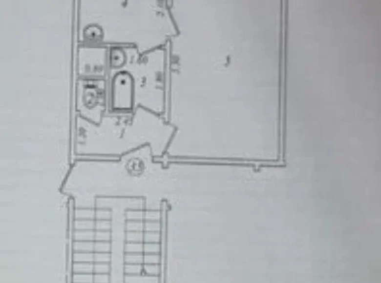 Квартира 1 комната 38 м² Ташкент, Узбекистан