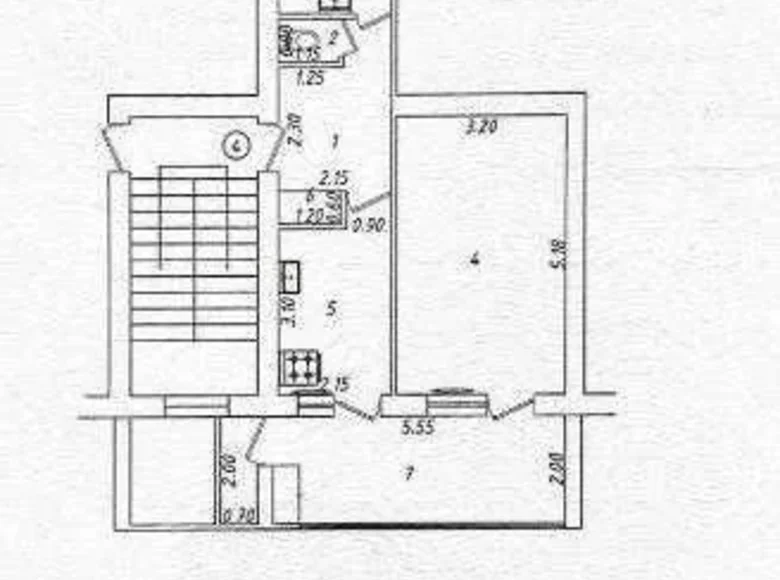 Квартира 1 комната 42 м² Ташкент, Узбекистан