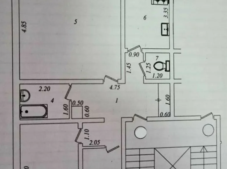 Комната 3 комнаты 68 м² Ташкент, Узбекистан