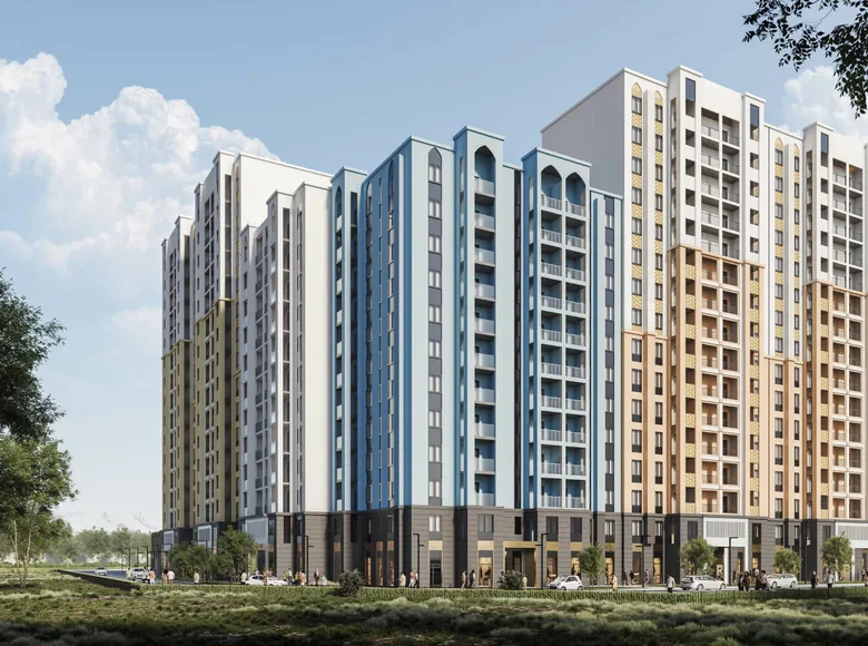 Квартира 1 комната 40 м² Ташкент, Узбекистан