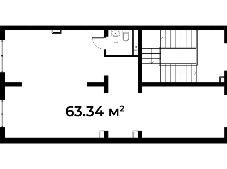 Квартира 63 м² Ташкент, Узбекистан