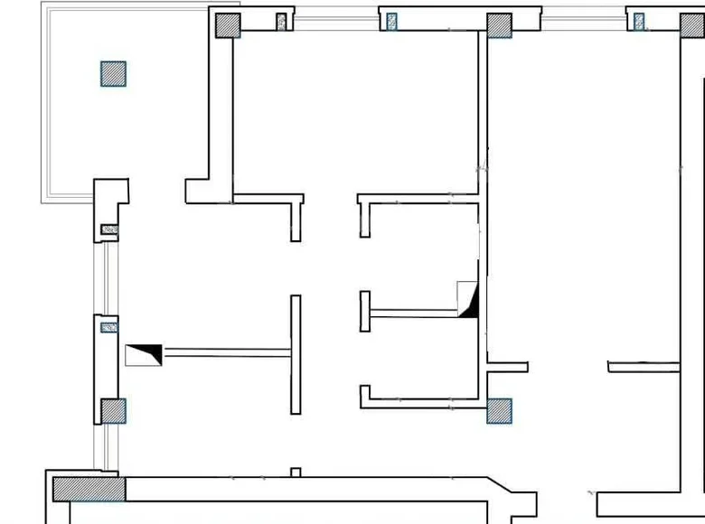 Квартира 3 комнаты 64 м² Ташкент, Узбекистан