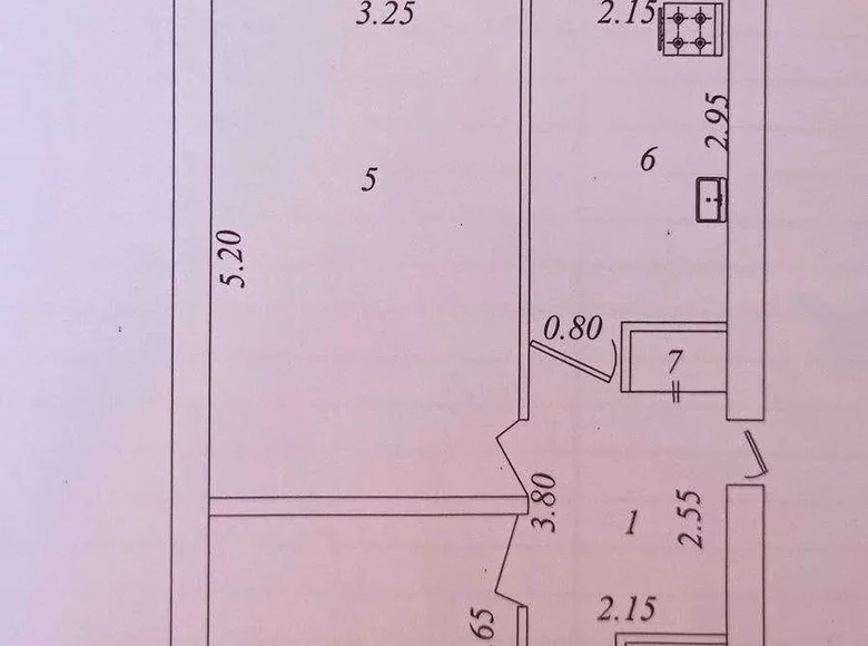 Квартира 2 комнаты 60 м² Ташкент, Узбекистан