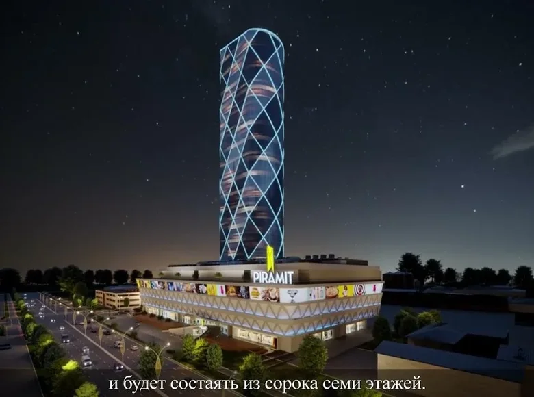 Kvartira 2 xonalar 66 m² Toshkentda