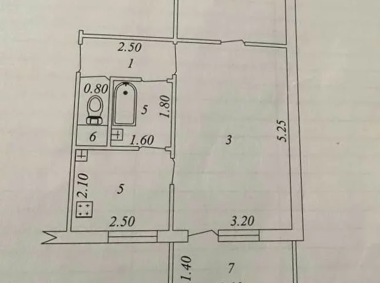 Квартира 1 комната 53 м² Шайхантаурский район, Узбекистан