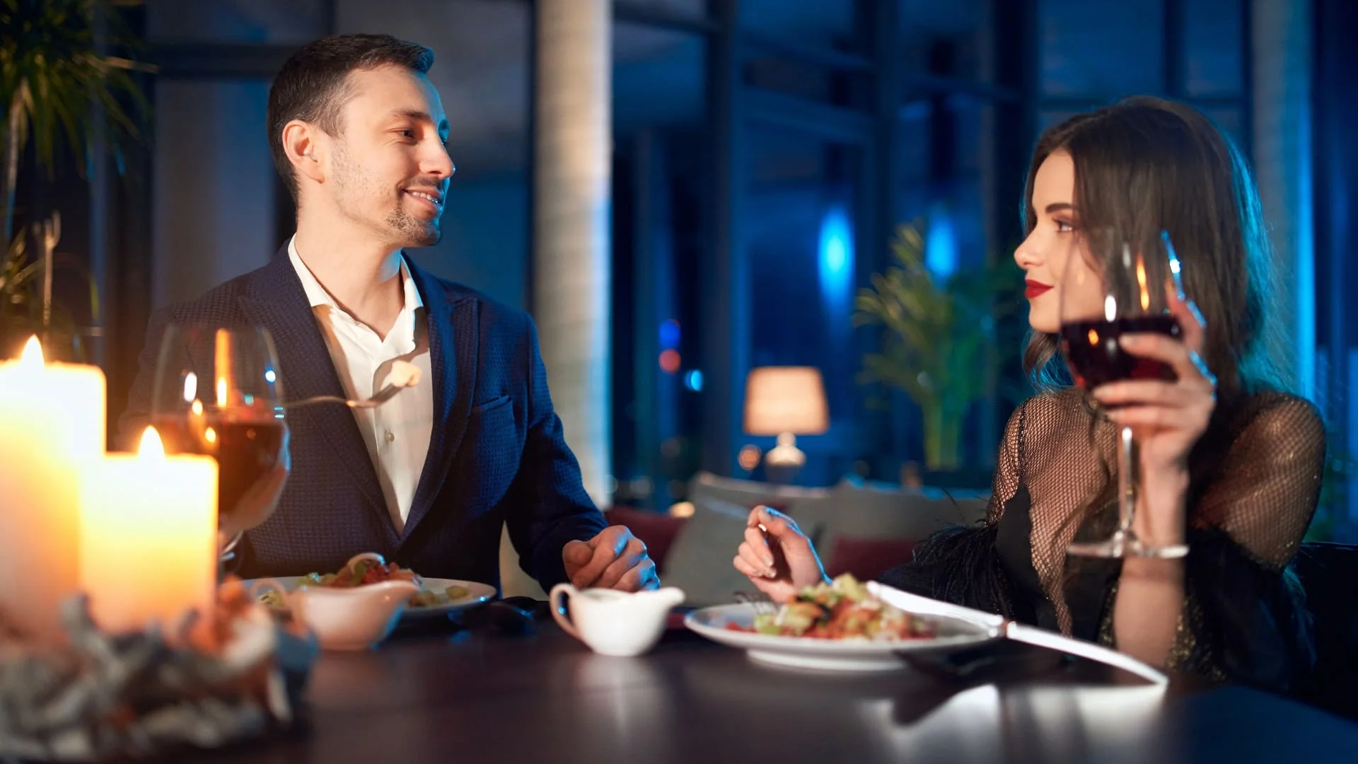 Ужин в ресторане