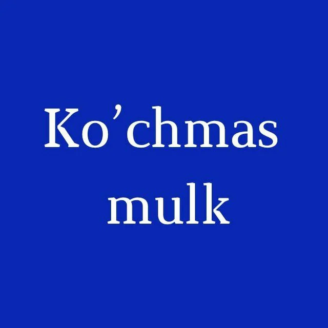 Kochmasmulk.uz