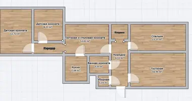 Квартира 4 комнаты в Ташкент, Узбекистан