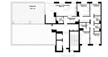 Квартира 4 комнаты в Ташкент, Узбекистан