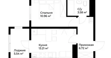 Квартира 1 комната в Ташкент, Узбекистан