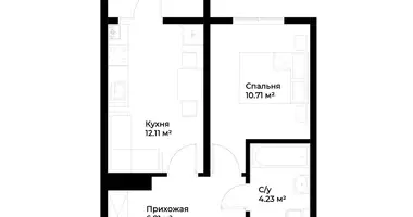 Квартира 1 комната в Шайхантаурский район, Узбекистан