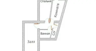 Квартира 2 комнаты в Ташкент, Узбекистан