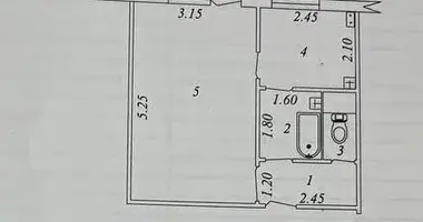 Квартира 1 комната в Ташкент, Узбекистан