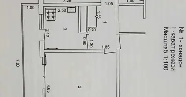 Квартира 2 комнаты в Ташкент, Узбекистан