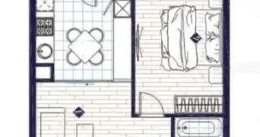 Квартира 2 комнаты в Ташкент, Узбекистан