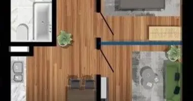 Квартира 2 комнаты в Ташкент, Узбекистан