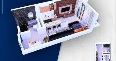 Квартира 1 комната в Ташкент, Узбекистан