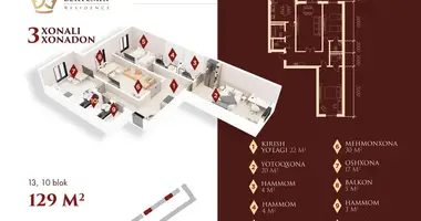 Kvartira 3 xonalar _just_in Toshkent, Oʻzbekiston