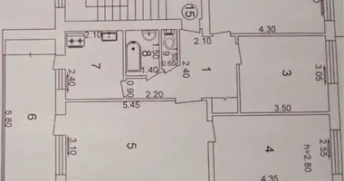 Квартира 4 комнаты в Ташкент, Узбекистан
